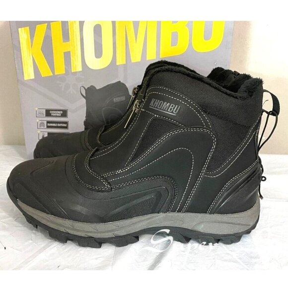 NEW Khombu Men\'s Mason Hybrid Winter Boots Cushioned Footbed main image 4